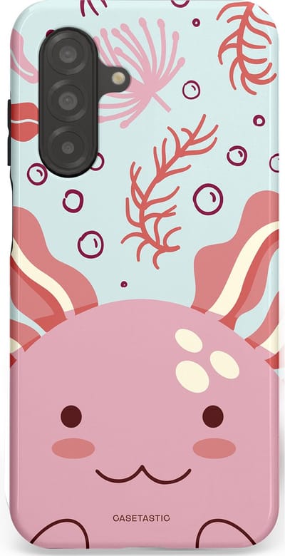 Casetastic Hoesje Geschikt voor Samsung A26 - Stijlvolle Beschermende Duo-layer Case - Axolotl knuffels