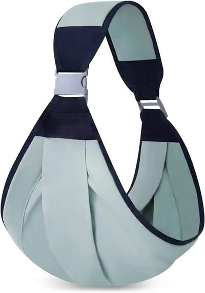 Ergonomische Babydrager Sling - Verstelbare Katoenen Draagdoek voor Pasgeborenen (0-36 maanden)