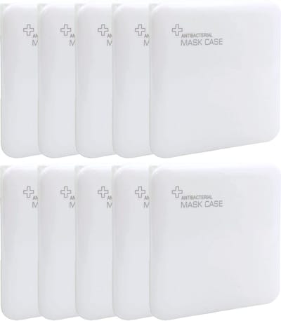 EM - Antibacteriele mondmasker bewaardoosje - 10 stuks