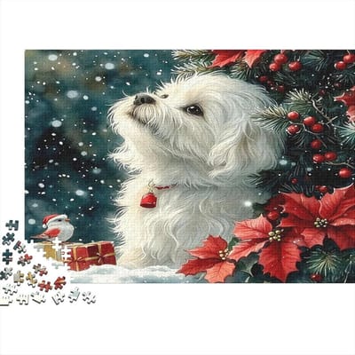 Hond Puzzel - Legpuzzel Volwassenen - Ontspannen Tijdverdrijf - 1000 Stukjes - 38x26cm - Multicolor