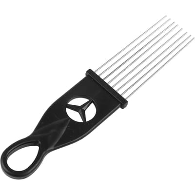 Brosse de Nettoyage de Tuyau Tube Cylindre Pratique Robuste Sûre Brosse de Nettoyage d'Instrument de Musique Noire noir