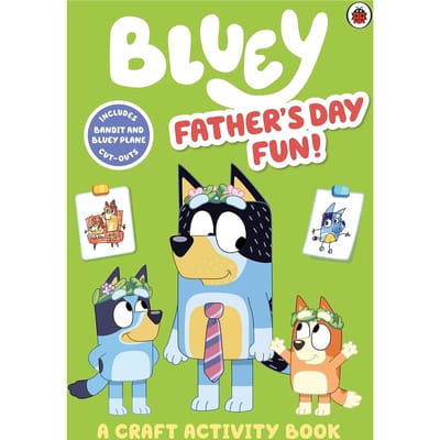 Blauwachtig. Vaderdag Knutselboek