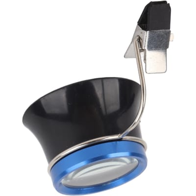 Loupe oculaire professionnelle portable 5X avec clip pour la réparation de montres, de pièces de monnaie et de timbres