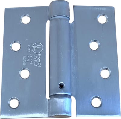 Roestvrijstalen Veerscharnieren 4 Inch Vierkant - Zelfsluitend Deurscharnier - 2 Stuks