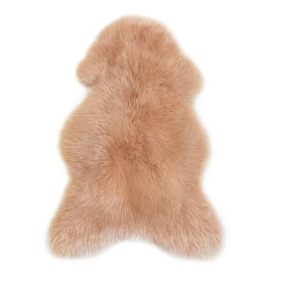 Texels schapenvacht XL rosé – echt & natuurlijk – stoel, bank of vloerkleed echte Skéépe vacht