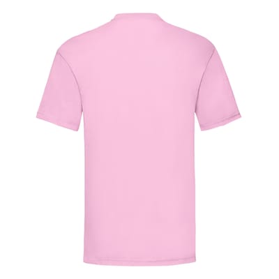 Fruit of the Loom Unisex Adult Waardevol T-Shirt (Lichtroze)
