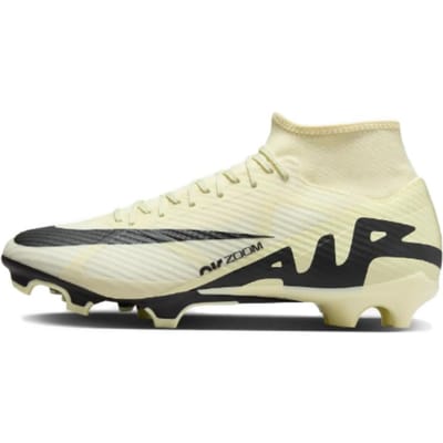 Nike Zoom Mercurial Superfly 9 Academy MG Mad Ready Pack Unisex Sneakers Crème Lemonade Zwart DJ5625-700 45.5