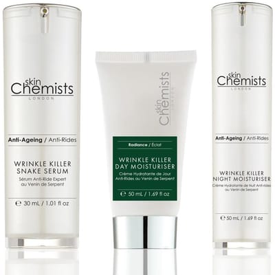 skinChemists Anti-aging serum tegen rimpels, dag- en nachtcrèmeset