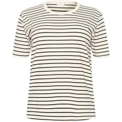 T-shirt 1/2 dames KAFFE Curve Winni