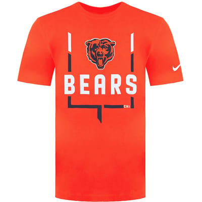 Nike NFL Chicago Bears Legend Goal Post Heren T-shirt