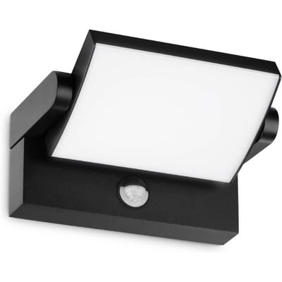Ideal Lux LED buiten wandlamp Swipe Sensor, zwart, IP54