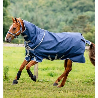 Outdoor paardendeken met halsbedekking Horseware Amigo 1200D Plus Turnout 50g + 100g + 200g