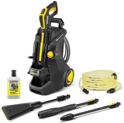 Karcher K 4 Power Control Serie - Hogedrukreiniger - Zwart - Eco Booster Draaiknop - Flexibele Slang