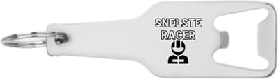 Akyol - snelste racer flesopener - Racer - familie vrienden - cadeau - 105 x 25mm