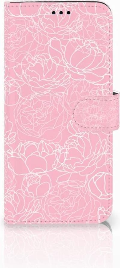 Samsung Galaxy S9 Plus Hoesje White Flowers