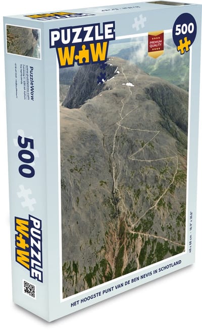 Puzzel Het hoogste punt van de Ben Nevis in Schotland - Legpuzzel - Puzzel 500 stukjes