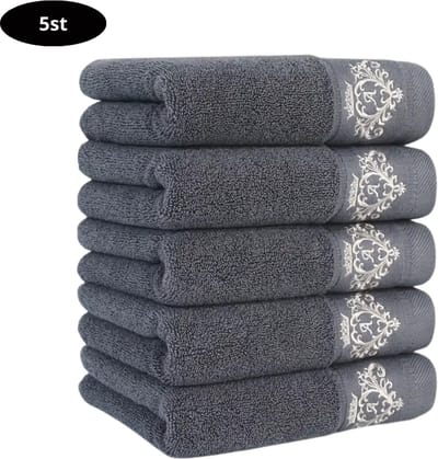 Livano Handdoeken Set - Hotelkwaliteit - Handdoek - Towel - Donkerbruin - 5 Stuks