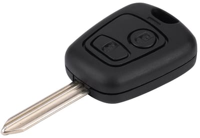 Allecto - Autosleutel - Draadloze Sleutelbehuizing - Compacte Formaat - 433MHz Afstandsbediening - Geschikt voor Diverse Auto's - Inclusief Elektro...