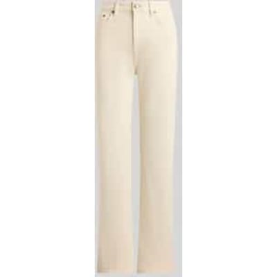 straight fit jeans van katoenmix