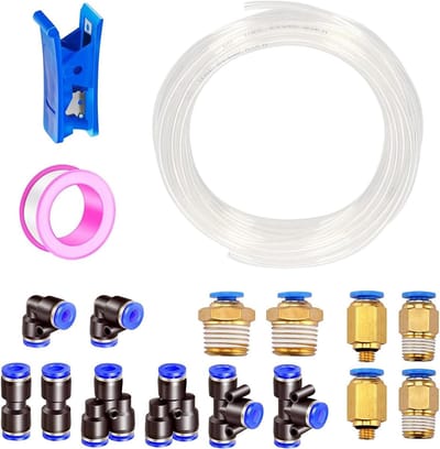 Duidelijke Pneumatische Slang 4mm OD, 2.5mm ID, Polyurethaan, 15m voor Compressed Air, Geschikt voor Pneumatische Apparaten en Snelle Koppelingen