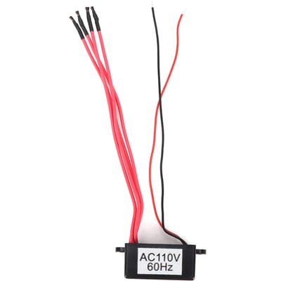 Home Anion Negatieve Ionengenerator Ionisator Module Mini Luchtreiniger 4 Negatieve Lijn (AC110V) red