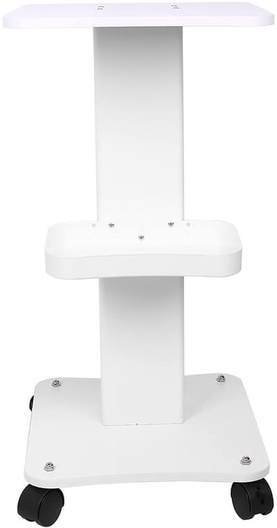 Dailygoods- RolTrolley Professioneel - Salon Trolley - Schoonheidstrolley - Multifunctioneel - Draaggewicht 50 kg - Eenvoudig te monteren - Salontrolley
