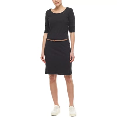 Ragwear jurk tamila Donkergrijs-Xs (34)