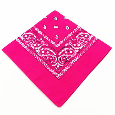 Go Go Gadget - 100% Katoen - Bandana - Boerenzakdoek - 55x55cm - Fel Roze