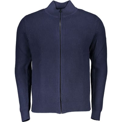 Geribbelde Rits-Cardigan Model No23338