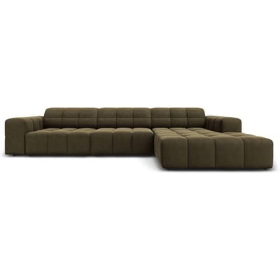 Hoekbank Chicago rechts velvet | Cosmopolitan Design