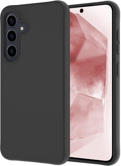 Hoesje - Geschikt voor Samsung Galaxy A56 - Sterk & Shockproof - Hoes Cover - Siliconen Case - Zwart
