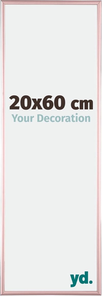 Your Decoration - Fotolijst 20x60 cm - Aluminium - Koper - Kent
