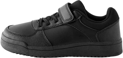Next - Jongens - Sneakers voor school met elastische veters en 1 klittenbandje - Zwart