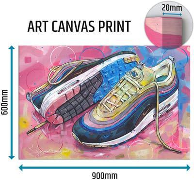 Sneaker canvas Sean Wotherspoon 90x60 cm