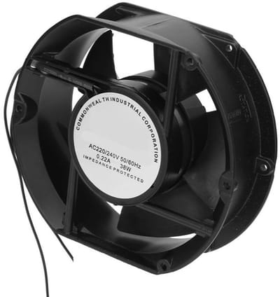 VT Goods - Axialventilator - Ventilatie - Krachtig - Oval - Koeling
