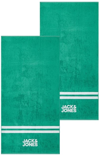 Jack & Jones JACCLUB Towel 2 Pack 80cm x 160cm badstof