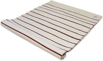 Yogamat Katoen - Meditatie Tapijt - Yoga Oefeningen - Niet Gevoerd Stabiel - 200 x 70 cm - Meerkleurig