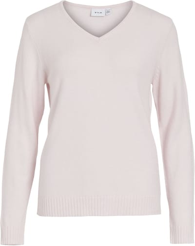 VILA - VIRIL V-NECK L/S KNIT TOP - NOOS - Dames - Gebreide truien