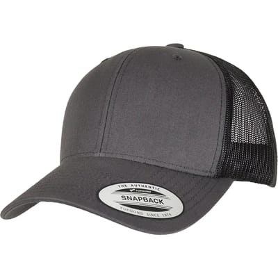 Flexfit - Retro Trucker 2Tone charcoal/black one size Pet - Grijs/Zwart