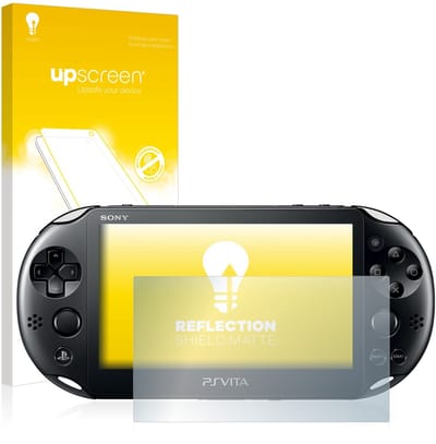 upscreen - Screenprotector voor Sony Playstation Vita - Folie Beschermfolie anti glare matte