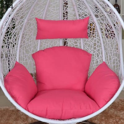 Hangende Schommel Ei Stoel Kussenhoes Terras Grote Ronde Papasan Stoel Kussenhoes Leeg (Geen Vulling) Kussenhoes voor Tuinligstoel as shown