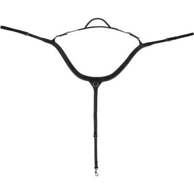 Jachtcollier voor paard met handvat QHP