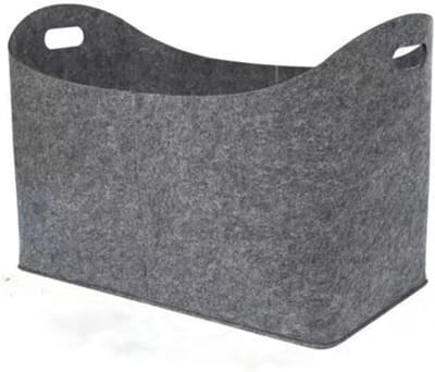 Opbergtas Vilt - Houtmand - Haardhout Opslag - Open Haard - 39x22x34 cm
