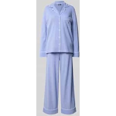 Pyjama met logostitchings, model 'OXFORD Madison'