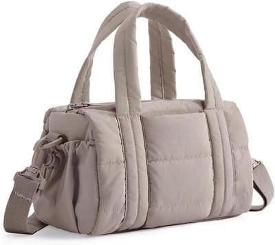 Tassen - Damestassen - Mini sporttassen - Werktassen - Reistassen - Strandtassen - 25x15x15 cm-Mini crossbodytassen - Kleine reistassen met afneembare schouderbanden - Crossbodytassen - Bruin