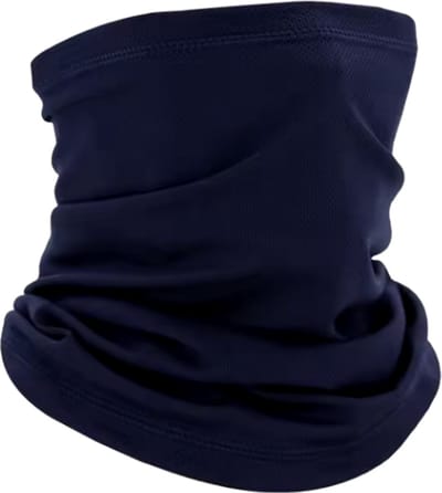 CHPN - Mondbescherming - Nekwarmer - Donkerblauwe Col - Blauwe Nekwarmer - Bandana - Col - Shawl - Polyester - Warme nek - Motorrijden - Wintersport