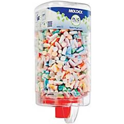 MOLDEX-gehoorbeschermingsdispenser 785001 Spark Plugs® MOLDEXStation, 500 paar, EN 352-2, SNR 35 dB, wandmontage