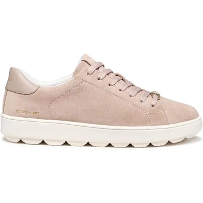 GEOX SPHERICA ECUB-1 DAMES Sneakers - ANTIEK ROZE/POEDERROZE - Maat 38