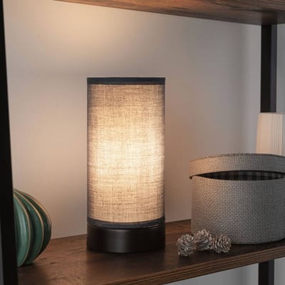 Paulmann Pia 77059 Tafellamp LED E14 Zwart (mat)