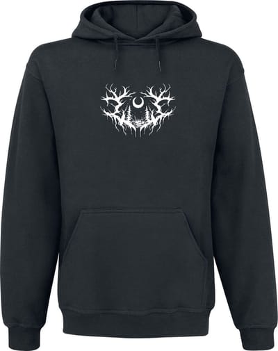 Lorna Shore Dancing Like Flames Trui met capuchon zwart S Heren